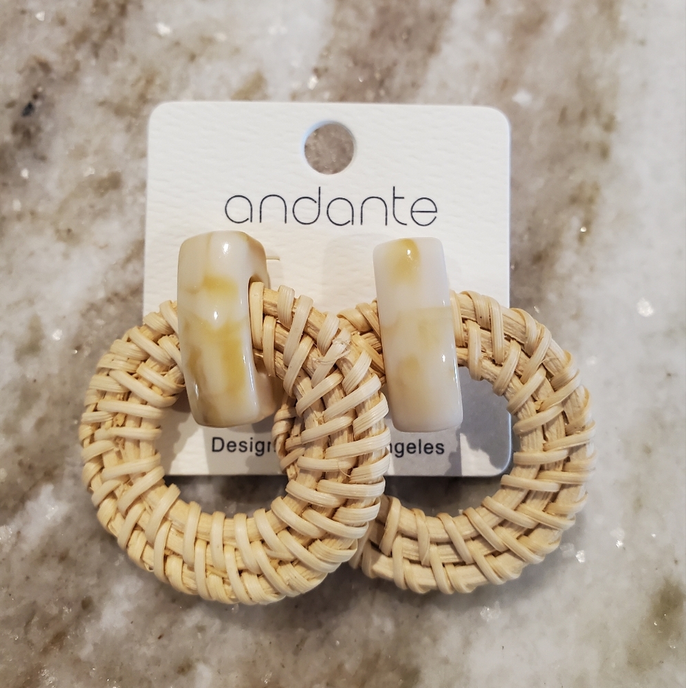 Andante Summer Earrings NWT's